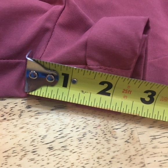 Paperbag Ruffle Tie Summer Polyester High Waisted Pockets Shorts Rose Small - Picture 4 of 8